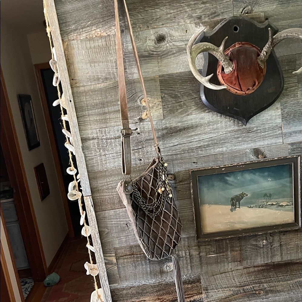 Elegant Brown Crossbody Bag